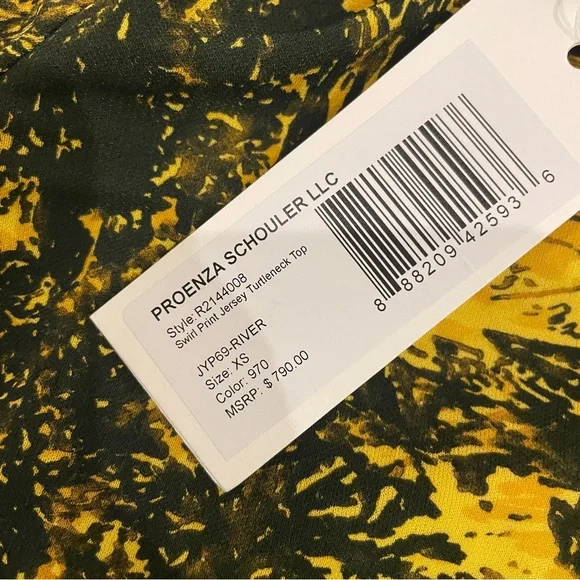Proenza schouler - swirl print top
